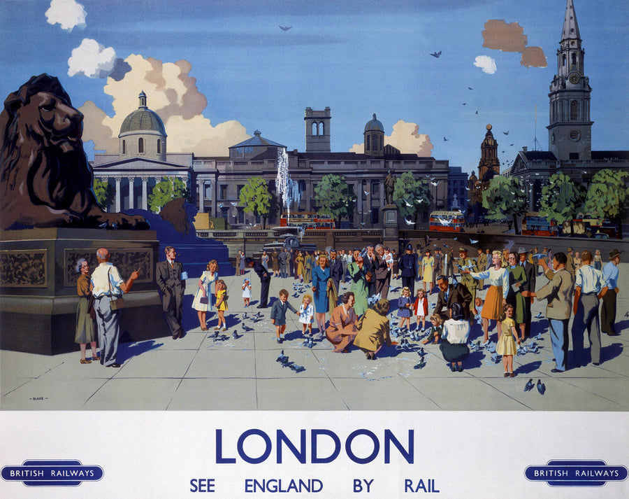 'London', BR poster, 1950s. Art Print - Science Museum Shop