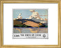 'The Firth of Clyde', LMS poster, 1925. art print small gold Art Print - Science Museum Shop