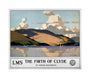'The Firth of Clyde', LMS poster, 1925. unstretched canvas medium none Art Print - Science Museum Shop