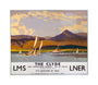 'The Clyde', LMS/LNER poster, 1923-1947. unstretched canvas medium none Art Print - Science Museum Shop