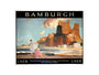 'Bamburgh', LNER poster, 1925. art print extra large none Art Print - Science Museum Shop