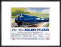 'The New Midland Pullman', BR(LMR) poster, c 1950s. art print medium black Art Print - Science Museum Shop