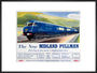 'The New Midland Pullman', BR(LMR) poster, c 1950s. art print extra large black Art Print - Science Museum Shop