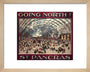 'Going North? St Pancras', MR poster, 1910. art print extra small natural Art Print - Science Museum Shop
