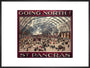 'Going North? St Pancras', MR poster, 1910. art print extra large black Art Print - Science Museum Shop