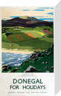 'Sheephaven', LMS poster, 1923-1947. stretched canvas small none Art Print - Science Museum Shop