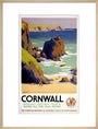 'Cornwall', GWR poster, 1938. art print large natural Art Print - Science Museum Shop