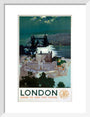 'London', GWR poster, 1938. art print small white Art Print - Science Museum Shop