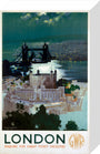 'London', GWR poster, 1938. stretched canvas small none Art Print - Science Museum Shop
