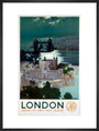 'London', GWR poster, 1938. art print large black Art Print - Science Museum Shop