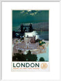 'London', GWR poster, 1938. art print large white Art Print - Science Museum Shop