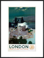 'London', GWR poster, 1938. art print extra large black Art Print - Science Museum Shop