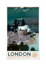 'London', GWR poster, 1938. unstretched canvas medium none Art Print - Science Museum Shop