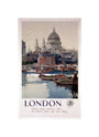 'London', GWR poster, 1923-1947. unstretched canvas small none Art Print - Science Museum Shop