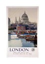 'London', GWR poster, 1923-1947. unstretched canvas medium none Art Print - Science Museum Shop