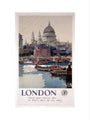 'London', GWR poster, 1923-1947. art print large none Art Print - Science Museum Shop