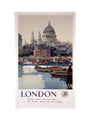 'London', GWR poster, 1923-1947. art print extra large none Art Print - Science Museum Shop