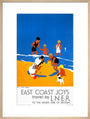'East Coast Joys - No 3', LNER poster, 1932. art print large natural Art Print - Science Museum Shop