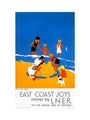 'East Coast Joys - No 3', LNER poster, 1932. art print small none Art Print - Science Museum Shop