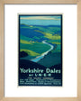 'Yorkshire Dales', LNER poster, 1923-1947. art print extra small natural Art Print - Science Museum Shop
