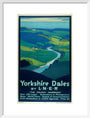 'Yorkshire Dales', LNER poster, 1923-1947. art print medium white Art Print - Science Museum Shop