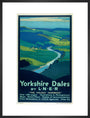 'Yorkshire Dales', LNER poster, 1923-1947. art print large black Art Print - Science Museum Shop