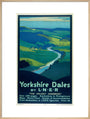'Yorkshire Dales', LNER poster, 1923-1947. art print extra large natural Art Print - Science Museum Shop