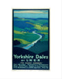 'Yorkshire Dales', LNER poster, 1923-1947. art print extra small none Art Print - Science Museum Shop