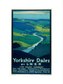 'Yorkshire Dales', LNER poster, 1923-1947. art print small none Art Print - Science Museum Shop