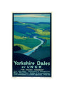 'Yorkshire Dales', LNER poster, 1923-1947. unstretched canvas small none Art Print - Science Museum Shop