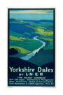 'Yorkshire Dales', LNER poster, 1923-1947. unstretched canvas large none Art Print - Science Museum Shop