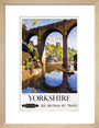 'Knaresborough, Yorkshire', BR poster, 1954. art print small natural Art Print - Science Museum Shop