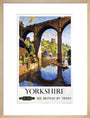 'Knaresborough, Yorkshire', BR poster, 1954. art print medium natural Art Print - Science Museum Shop
