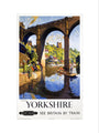 'Knaresborough, Yorkshire', BR poster, 1954. art print medium none Art Print - Science Museum Shop