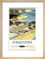 BR(SR) poster. Folkestone by Ronald Lampitt art print small natural Art Print - Science Museum Shop
