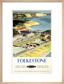 BR(SR) poster. Folkestone by Ronald Lampitt art print medium natural Art Print - Science Museum Shop