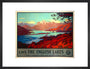 'The English Lakes', LMS poster, 1923-1947. art print medium black Art Print - Science Museum Shop