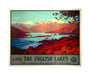 'The English Lakes', LMS poster, 1923-1947. unstretched canvas medium none Art Print - Science Museum Shop