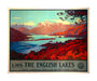 'The English Lakes', LMS poster, 1923-1947. unstretched canvas large none Art Print - Science Museum Shop