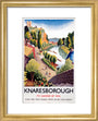 'Knaresborough', LNER poster, 1923-1947. art print extra small gold Art Print - Science Museum Shop
