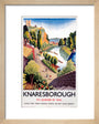 'Knaresborough', LNER poster, 1923-1947. art print extra small natural Art Print - Science Museum Shop