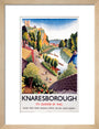 'Knaresborough', LNER poster, 1923-1947. art print small natural Art Print - Science Museum Shop