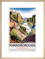 'Knaresborough', LNER poster, 1923-1947. art print medium natural Art Print - Science Museum Shop