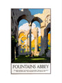 'Fountains Abbey', LNER poster, 1923-1947. art print medium none Art Print - Science Museum Shop