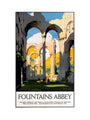 'Fountains Abbey', LNER poster, 1923-1947. art print extra large none Art Print - Science Museum Shop