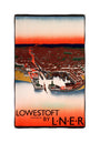 'Lowestoft', LNER poster, 1923-1947. unstretched canvas medium none Art Print - Science Museum Shop