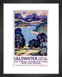 'Ullswater', LNER poster, 1923-1947. art print extra small black Art Print - Science Museum Shop