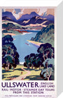 'Ullswater', LNER poster, 1923-1947. stretched canvas small none Art Print - Science Museum Shop