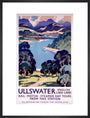 'Ullswater', LNER poster, 1923-1947. art print large black Art Print - Science Museum Shop