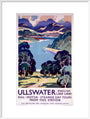 'Ullswater', LNER poster, 1923-1947. art print extra large white Art Print - Science Museum Shop